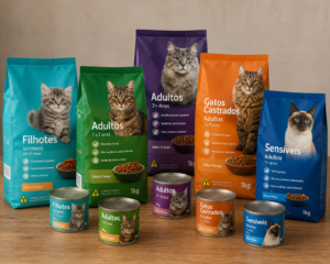 como escolher ração para gatos