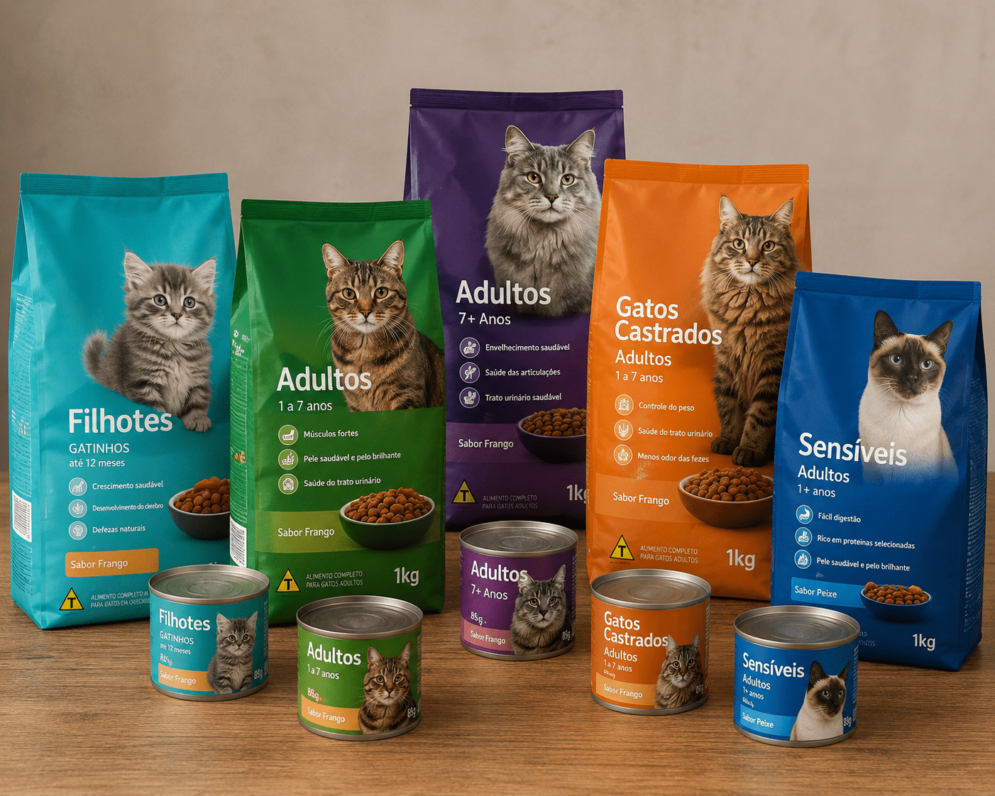 como escolher ração para gatos