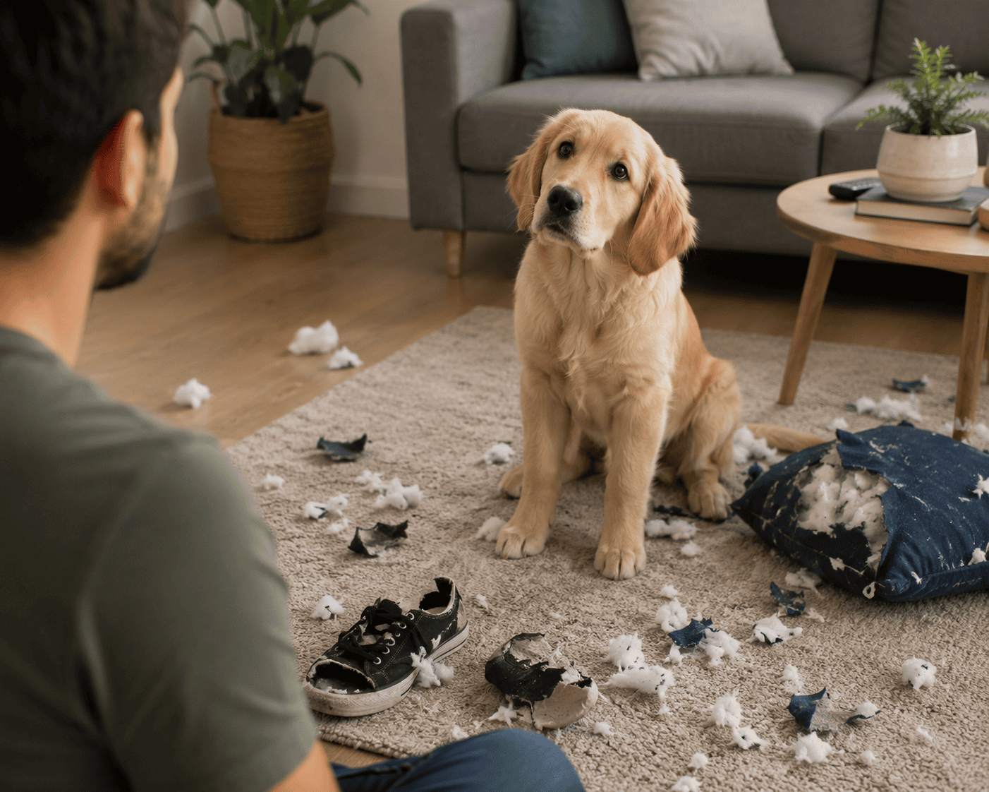 cachorro que morde e destrói objetos como corrigir