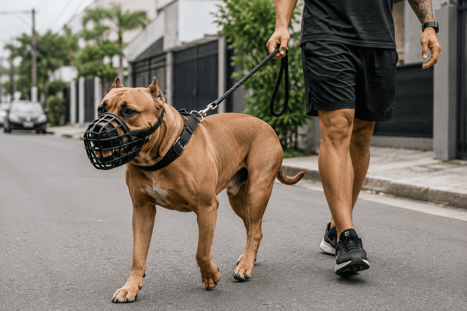focinheira para cachorro uso obrigatório em passeio